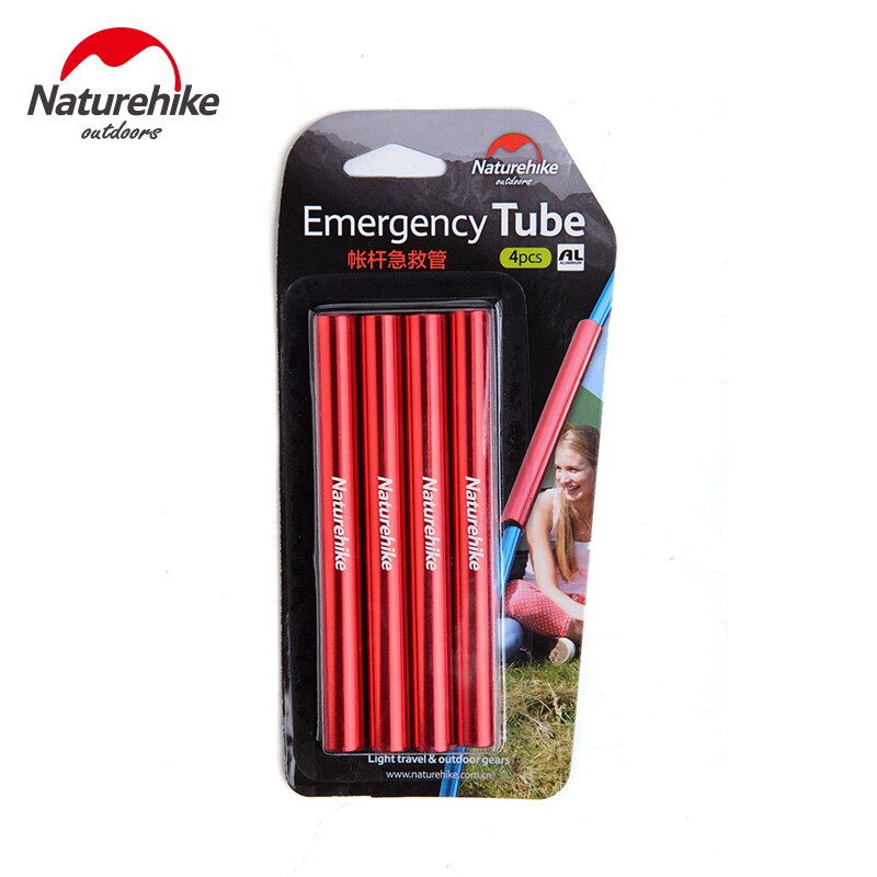 Tent Emergency Tube Tent Pole Repair Tube Single Rod Mending Pipe Lengthen 13cm