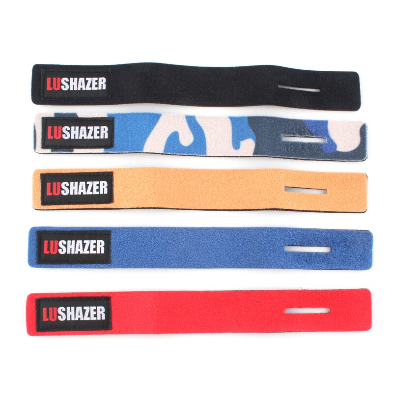 4pcs/lot LUSHAZER Fishing Rod Tie Magic Fishing Tool Cable Tie Rod Strap Belt Tie rod fishing Accessories Suspenders