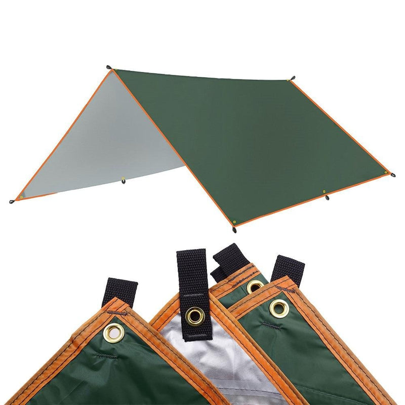 Awning Waterproof Tarp Tent Shade Ultralight Garden Canopy Sunshade Outdoor Camping