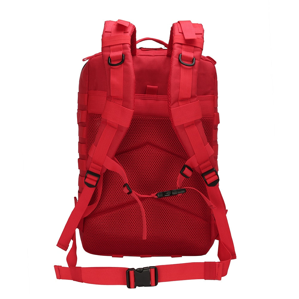 50L Military Tactical Backpack Training Gym Fitness Bag Man Outdoor Hiking Camping Travel Rucksack