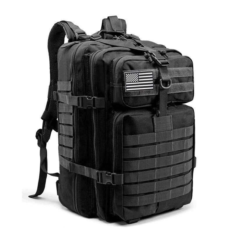 50L Military Tactical Backpack Training Gym Fitness Bag Man Outdoor Hiking Camping Travel Rucksack