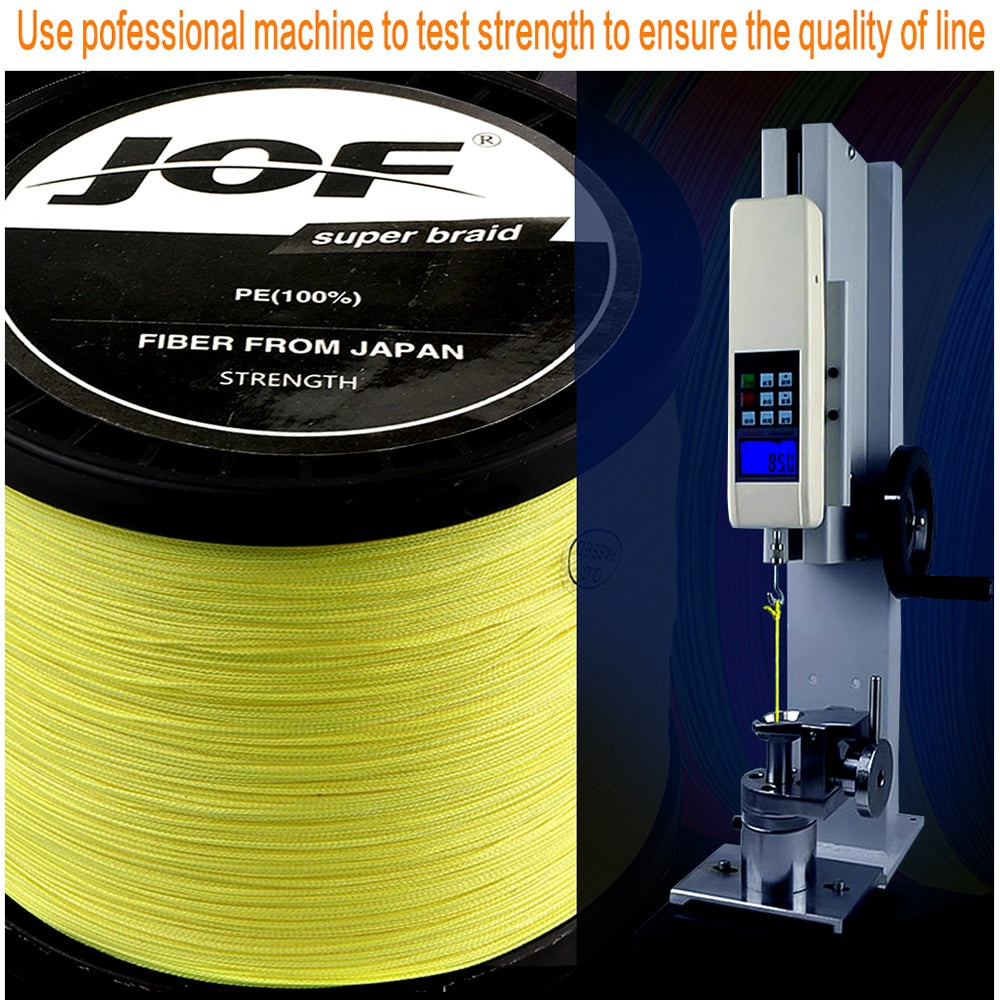 8 Strands 1000M 500M 300M 100M Multicolor Braided Fishing Line Sea Saltwater Carp Fishing Weave