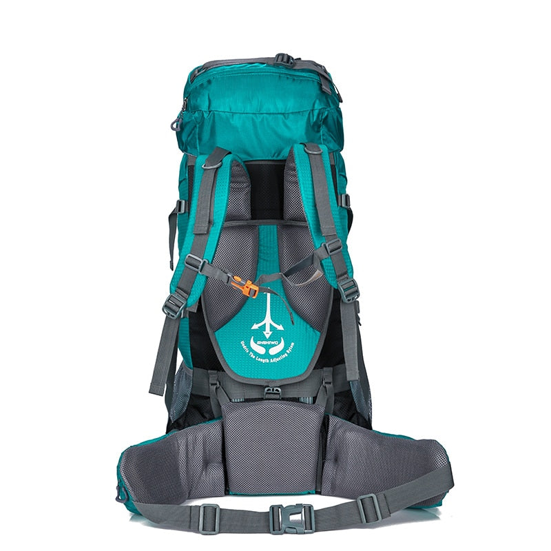 80L Camping Hiking Backpacks Big Outdoor Bag Backpack Nylon superlight Sport Travel Bag Aluminum