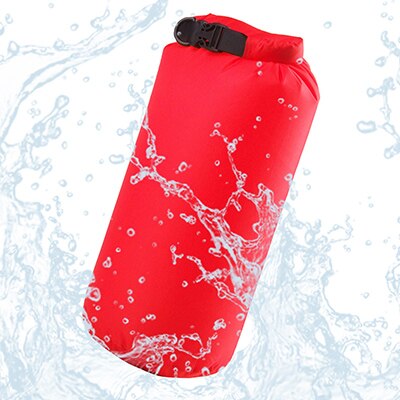 8L Nylon Portable Waterproof Dry Bag Pouch for Boating Kayaking Fishing Rafting Swimming Camping