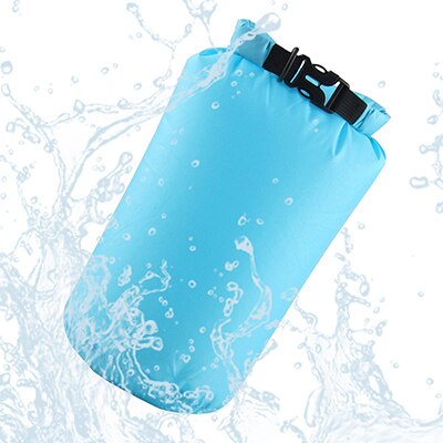 8L Nylon Portable Waterproof Dry Bag Pouch for Boating Kayaking Fishing Rafting Swimming Camping