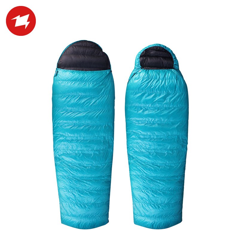 EPLUS 1000 Sleeping Bag Camping Outdoor Hiking Ultralight Baffle Design Mummy Sleeping Bag
