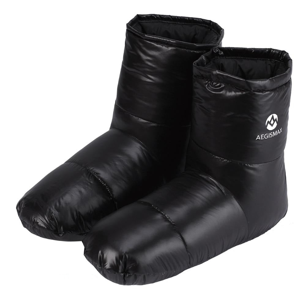 Sleeping Bag Accessories Duck Down Slippers Camping Out Soft Sock Unisex Indoor/Warm Long