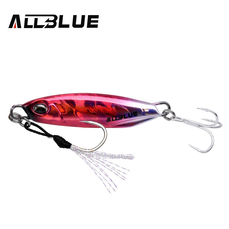 ALLBLUE New DRAGER Metal Cast Jig Spoon 15G 30G Shore Casting Jigging Lead Fish Sea Bass Fishing Lure  Artificial Bait Tackle