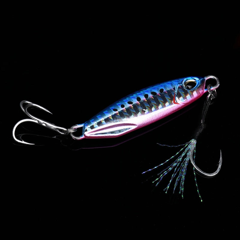 ALLBLUE New DRAGER Metal Cast Jig Spoon 15G 30G Shore Casting Jigging Lead Fish Sea Bass Fishing Lure  Artificial Bait Tackle