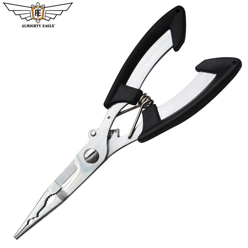 ALMIGHTY EAGLE Fishing Pliers fish line Cutter Scissors Mini fish hook