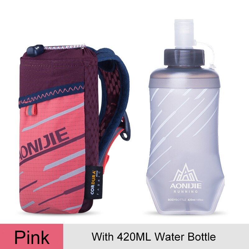 Light Weight Handheld Quick Grip Quick Stow Flask Water Bottle Carrier Bag 6.8" Phone Holder