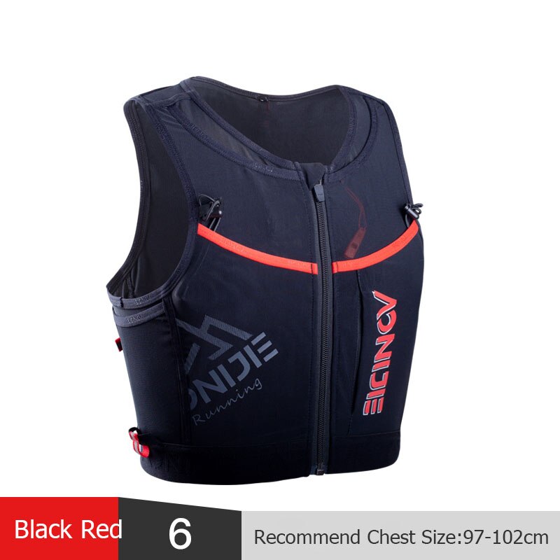 10L Quick Dry Sports Backpack Hydration Pack Vest Bag With Zipper for Running Marathon