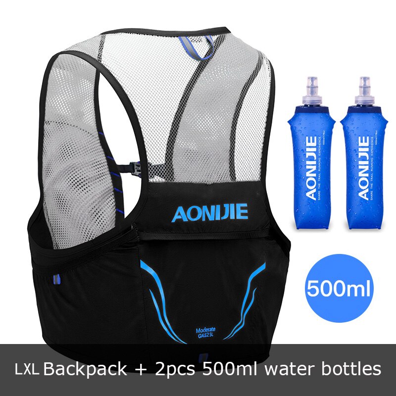 Lightweight Backpack Running Vest Nylon Hydration Pack Bag Cycling Marathon Portable