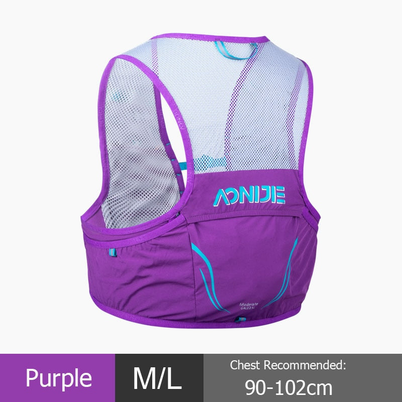 2.5L Portable Hydration Pack Running Backpack Rucksack Bag Vest Harness For Hiking Camping