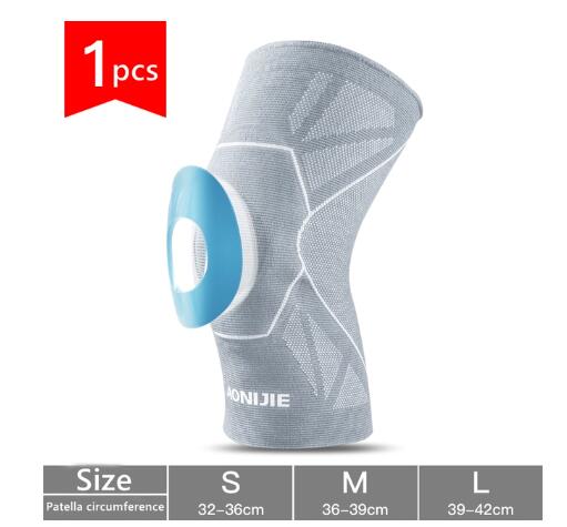 E4108 One Piece Protective Knee Brace Support Compression Sleeve Knee Pad Wrap Volleyball Kneepad