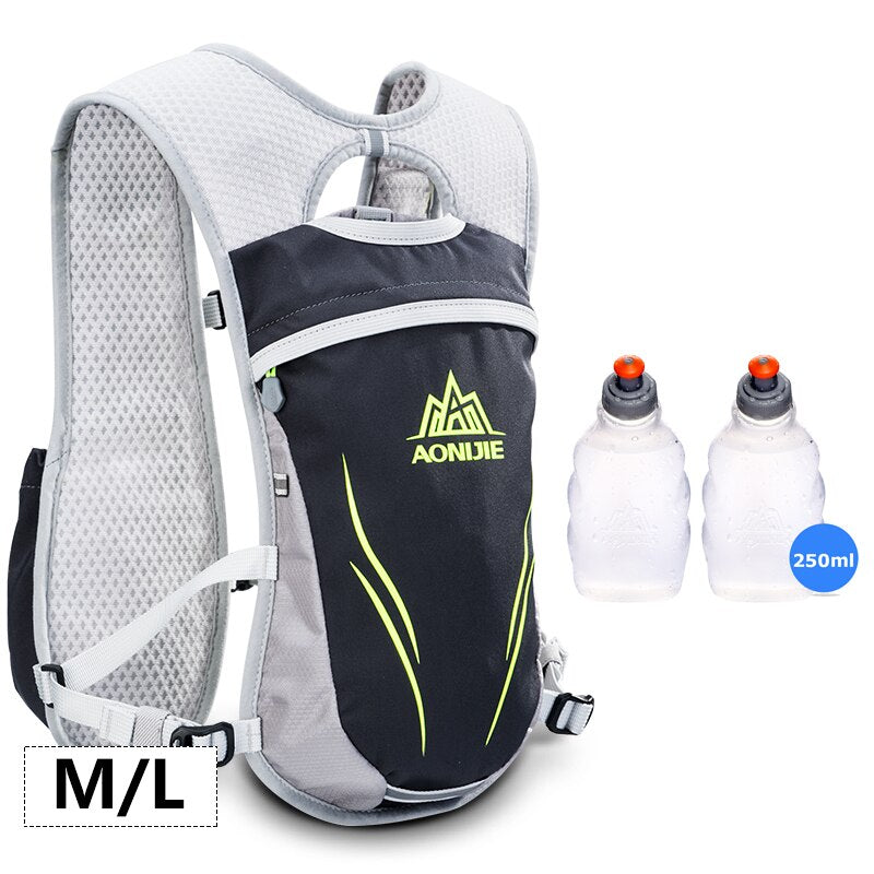 Hydration Backpack Rucksack Bag Vest Harness For 1.5L Water Bladder Hiking Camping Running