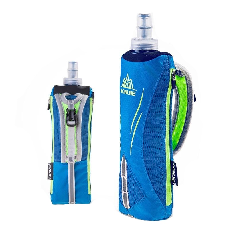 Running Hand-held Water Bottle Kettle Holder Wrist Storage Bag Hydration Pack Hydra