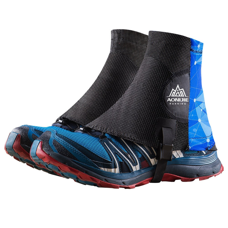 AONIJIE E941 Outdoor Unisex High Running Trail Gaiters Protective Sandproof Shoe Covers