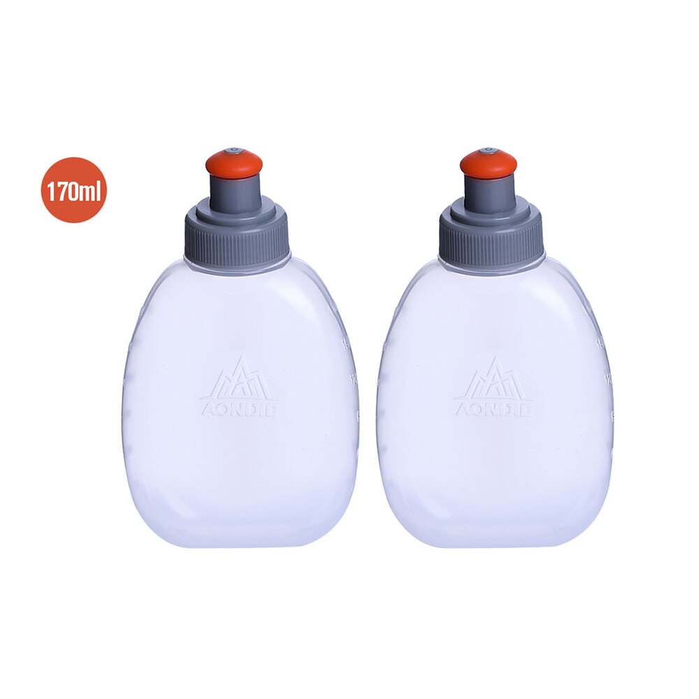 Water Bottle Flask Storage Container BPA Free For Running Hydration Belt Backpack Waist Bag