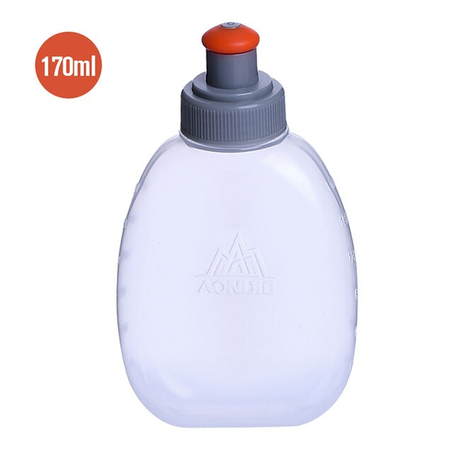 Water Bottle Flask Storage Container BPA Free For Running Hydration Belt Backpack Waist Bag
