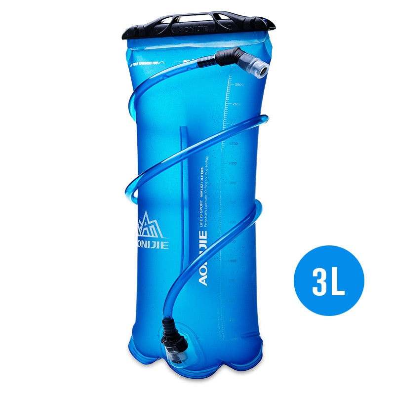 Soft Reservoir Water Bladder Hydration Pack Water Storage Bag BPA Free - 1.5L 2L 3L Running