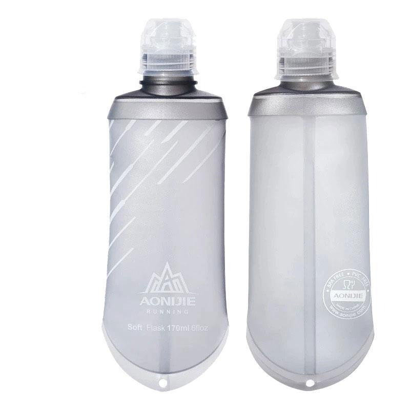 TPU Collapsible 170ML Sports Nutrition Energy Gel Soft Flask Water Bottle Reservoir