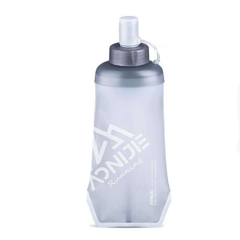 420ml/500ml Outdoor Sports Foldable Soft Flask Water Bottle Traveling Running Hiking Camping