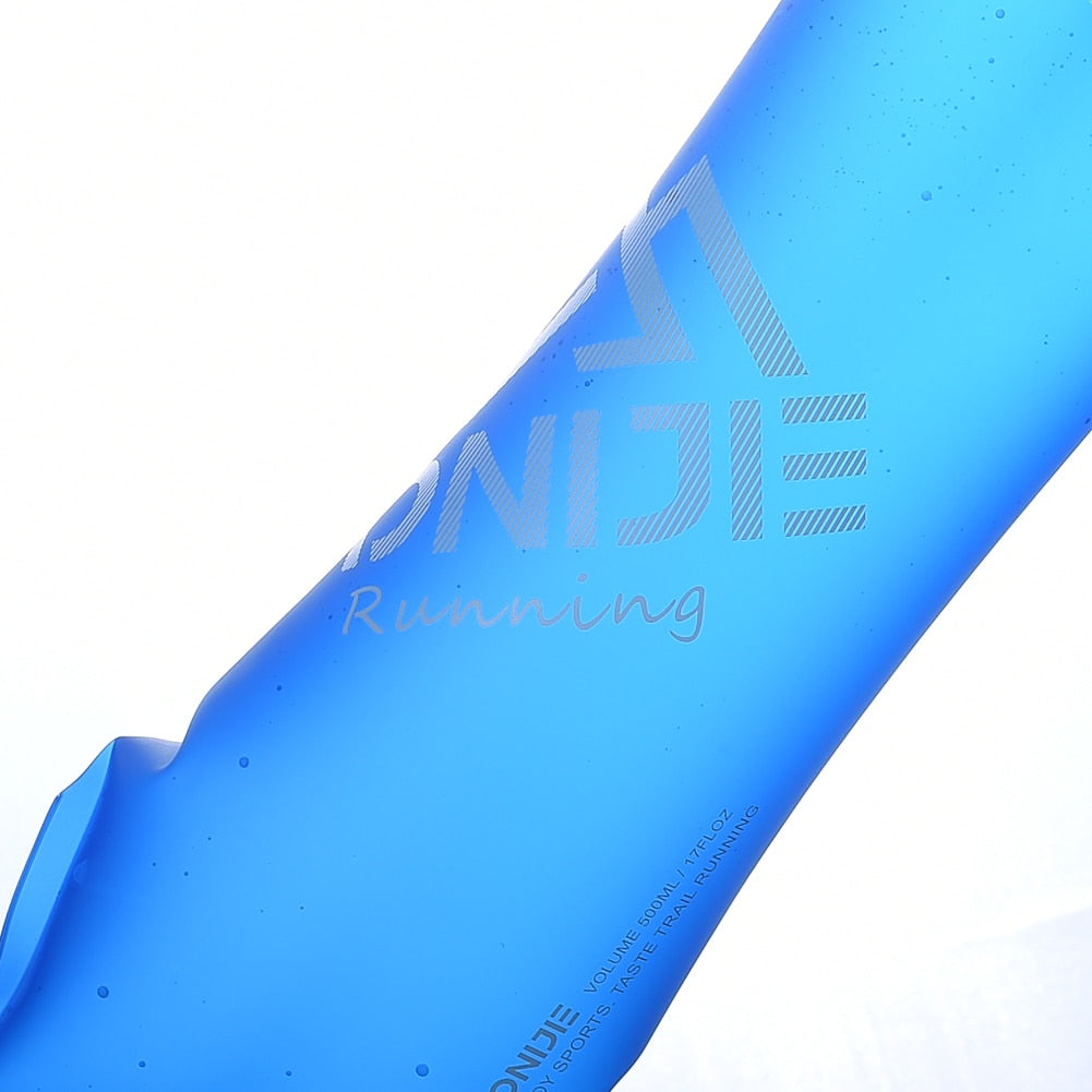 500ml Outdoor Sports Bevel Water Bottle Soft Flask Hydration Kettle BPA Free