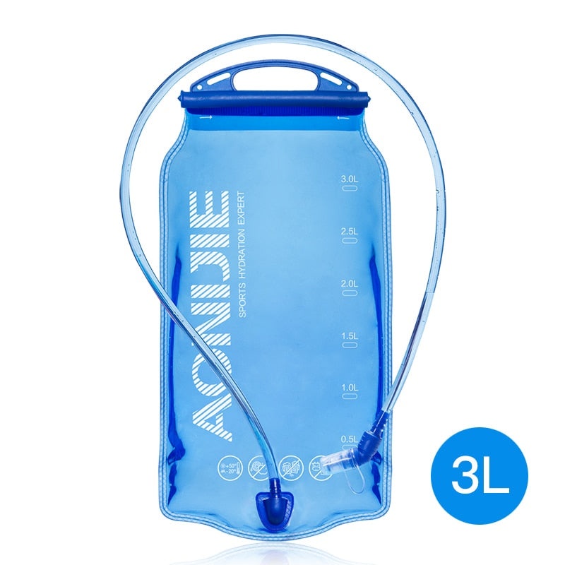 Water Reservoir Water Bladder Hydration Pack Storage Bag BPA Free - 1L 1.5L 2L 3L Running