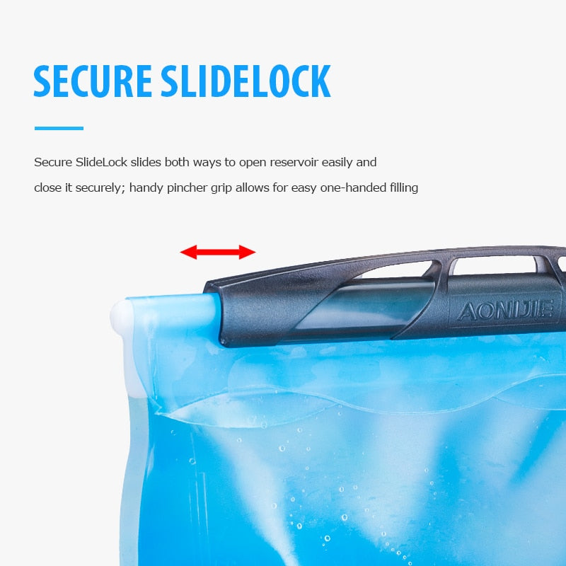 Hydration Pack Water Reservoir Water Bladder Storage Bag BPA Free For Marathon Trail 1.5L 2L