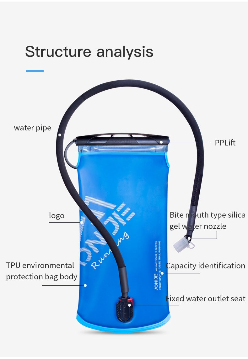 Outdoor Drinking Water Bladder Insulation Antifreeze Soft Reservoir Hydration Pack