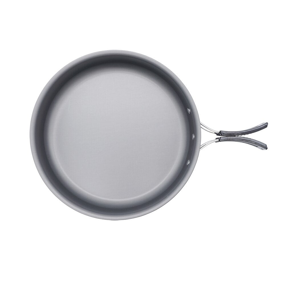 Camping Frying Pan Plate Folding Handle Outdoor Tableware Picnic Pot Cookware