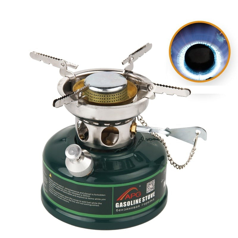 Whisper-Quiet Camping Gasoline Stove: Efficient Outdoor Cookware for Picnics and Adventures