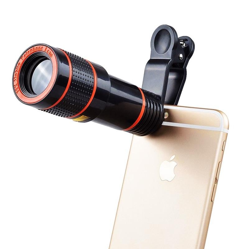 Aokin Mobile Phone Lens Universal Clip 18X 20X Zoom Cellphone Telescope Lens