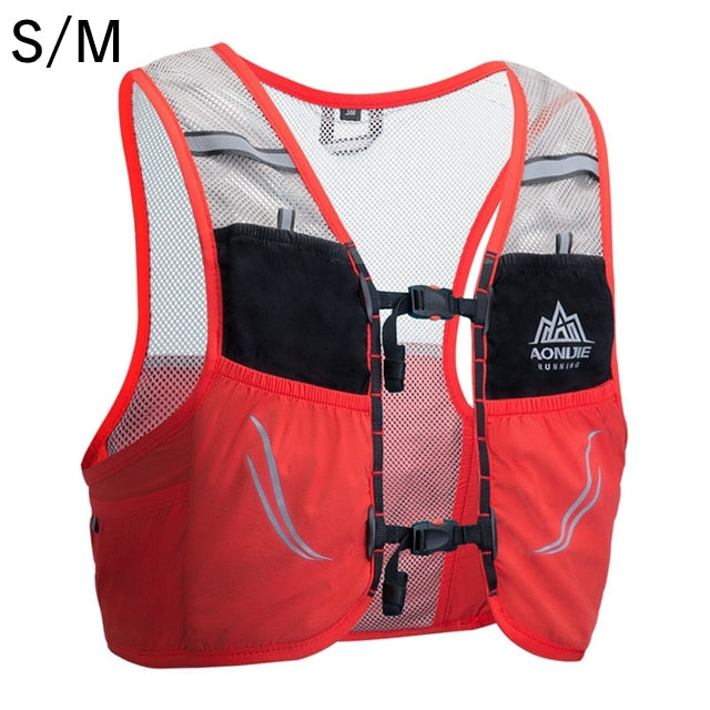 2.5L Running Vest Lightweight Backpack Breathable Cycling Marathon Portable Ultralight Nylon Hiking