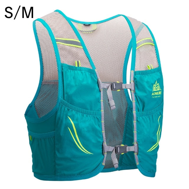 2.5L Running Vest Lightweight Backpack Breathable Cycling Marathon Portable Ultralight Nylon Hiking