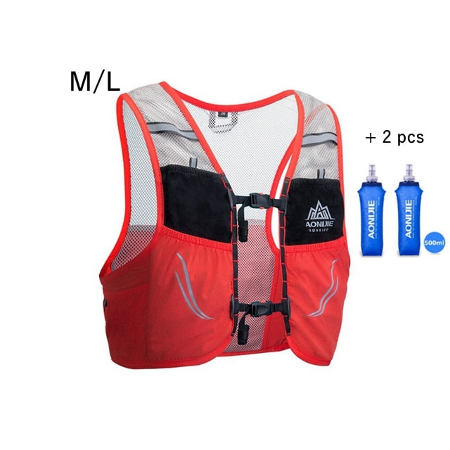 2.5L Running Vest Lightweight Backpack Breathable Cycling Marathon Portable Ultralight Nylon Hiking