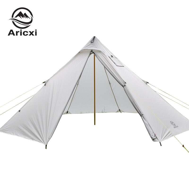 AricXi 3-4 People Oudoor Ultralight Camping Tent Professional 20D Nylon