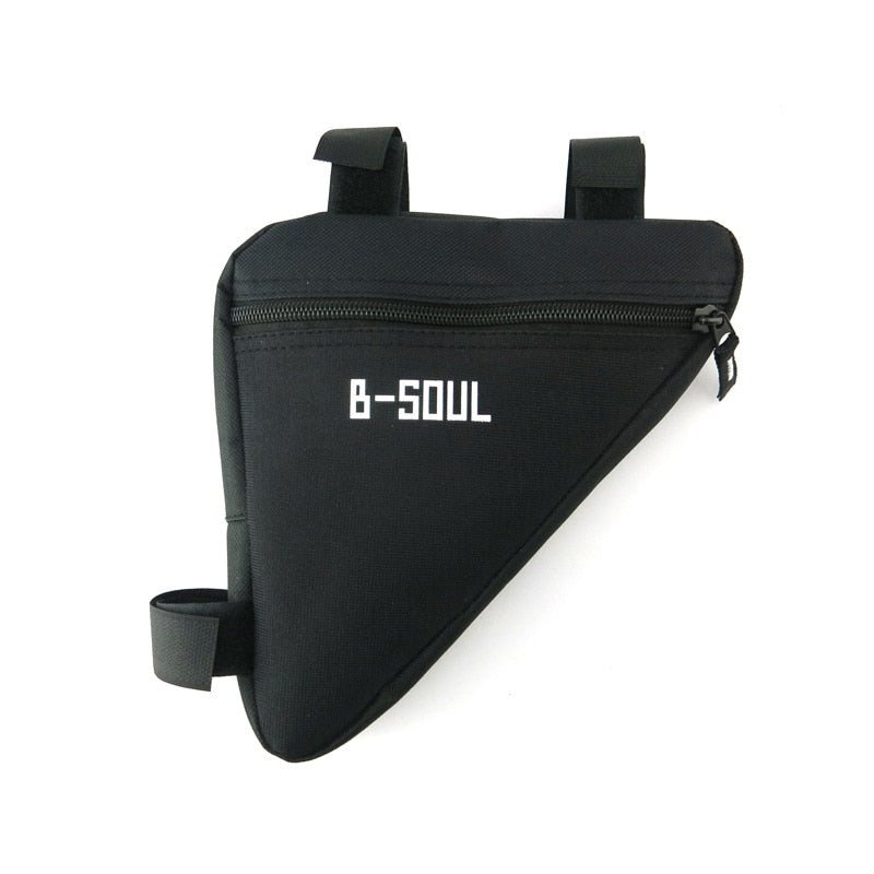B-SOUL Bike Bicycle Cycling Bag Front Tube Frame Phone Waterproof Bicycle Bags Triangle Pouch Frame Holder Bycicle Accessories