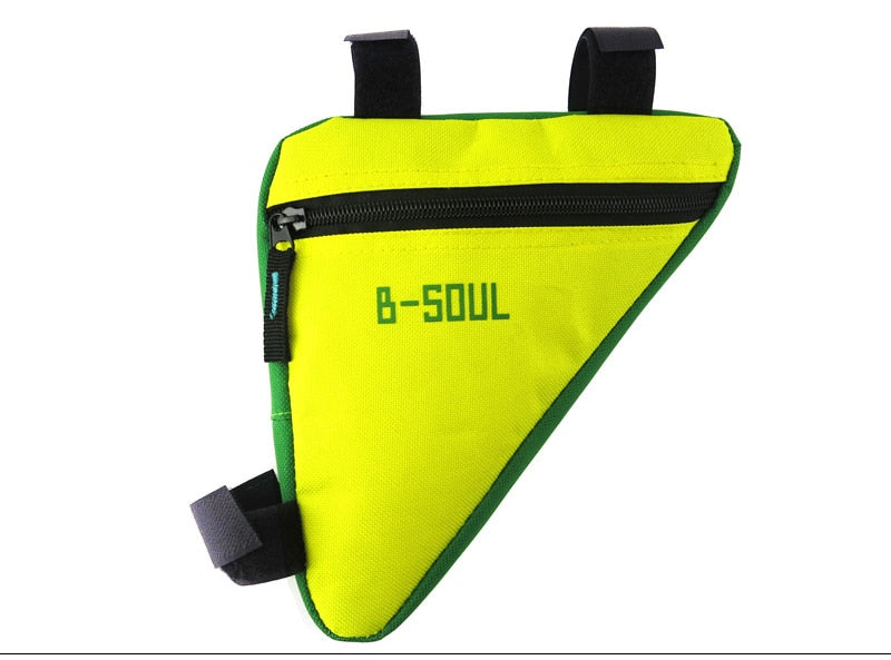 B-SOUL Waterproof Bike Triangle Bag For Bicycle Front Frame Bag Cycling Top Tube Bag Water Bottle Pocket Bicycle Bag
