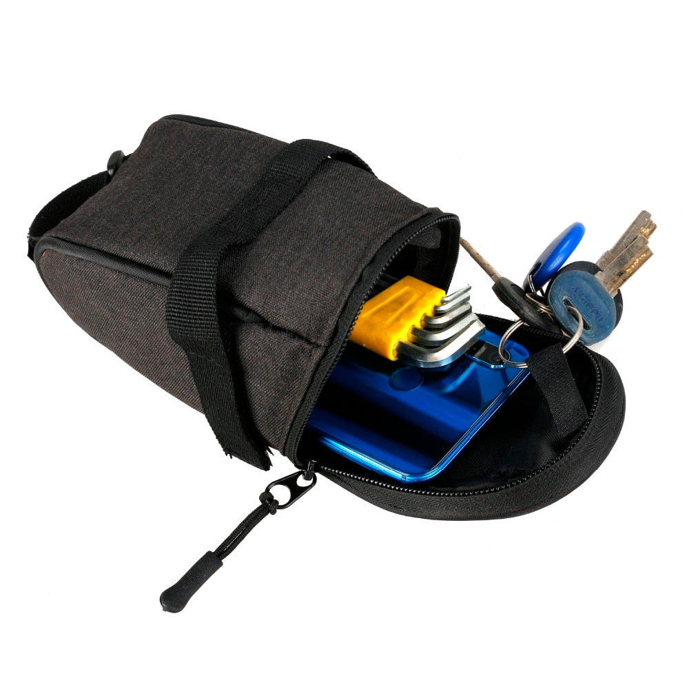 B-soul Portable Waterproof Bike Saddle Bag Portable Cycling Seat Pouch Bicycle Tail bags Rear Pannier Cycling equipment