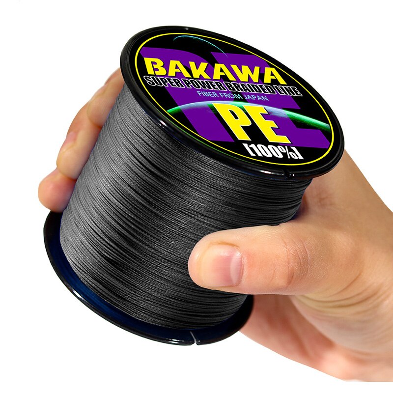 BAKAWA 4 Braided Fishing Line Length:300m/330yds Diameter:0.2mm-0.42mm,size:10-85lb Japan PE