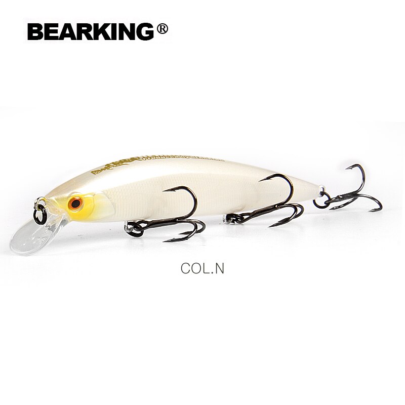 BEARKING 110mm 16g Hot fishing tackle A+ tungsten system fishing lures minnow bait suspending  bait 16colors for choose