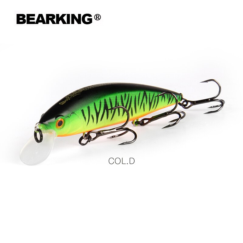 BEARKING 110mm 16g Hot fishing tackle A+ tungsten system fishing lures minnow bait suspending  bait 16colors for choose