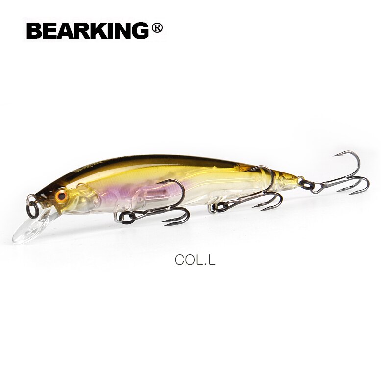 BEARKING 110mm 16g Hot fishing tackle A+ tungsten system fishing lures minnow bait suspending  bait 16colors for choose
