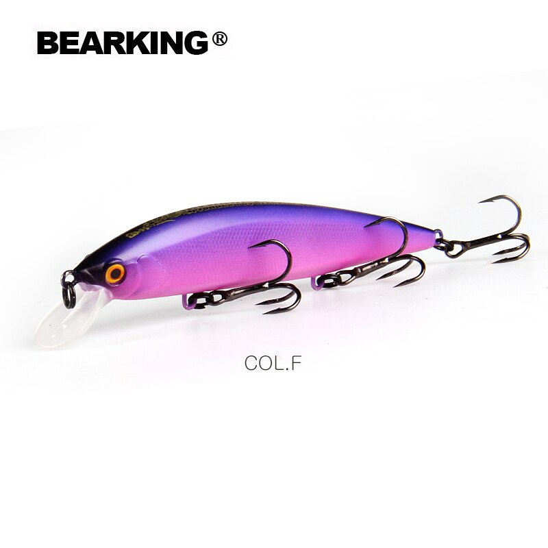 BEARKING 110mm 16g Hot fishing tackle A+ tungsten system fishing lures minnow bait suspending  bait 16colors for choose