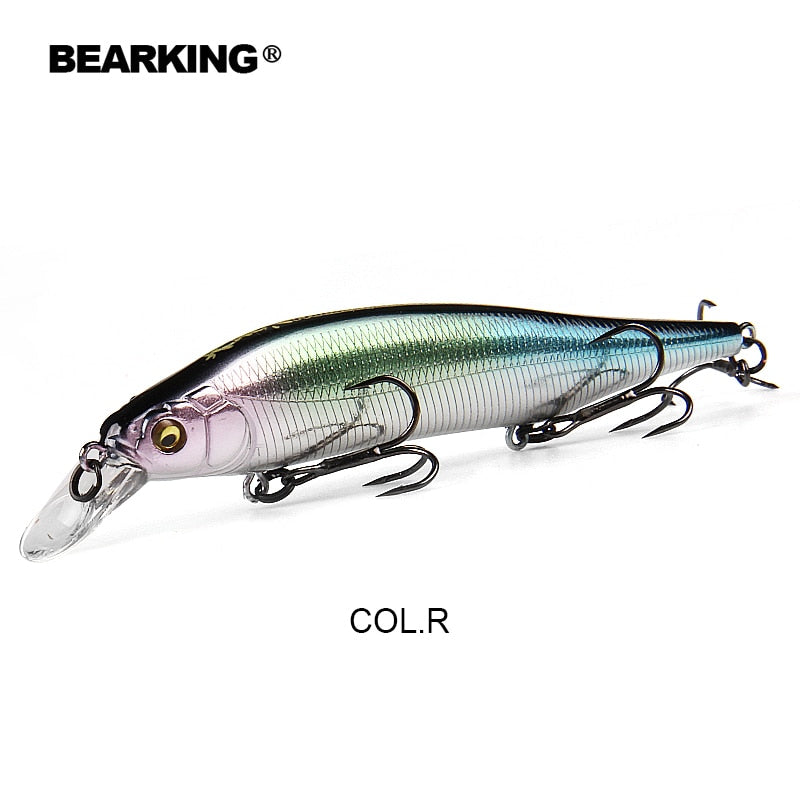 bearking brand fishing hooks BEARKING 115mm 15g SP Tungsten weight system Top fishing lures minnow