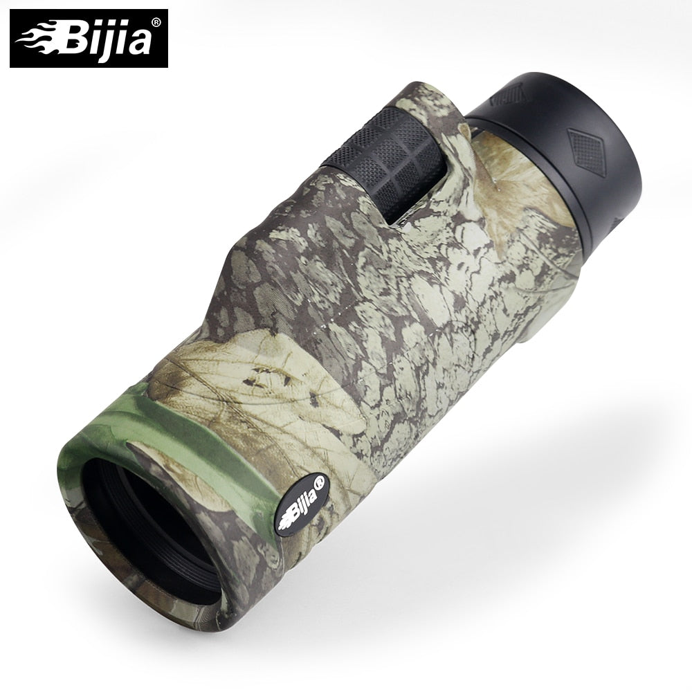 BIJIA 10x42 High Quality 4 colors Multi-coated BAK4 Prism monocular Hunting Bird Watching travel