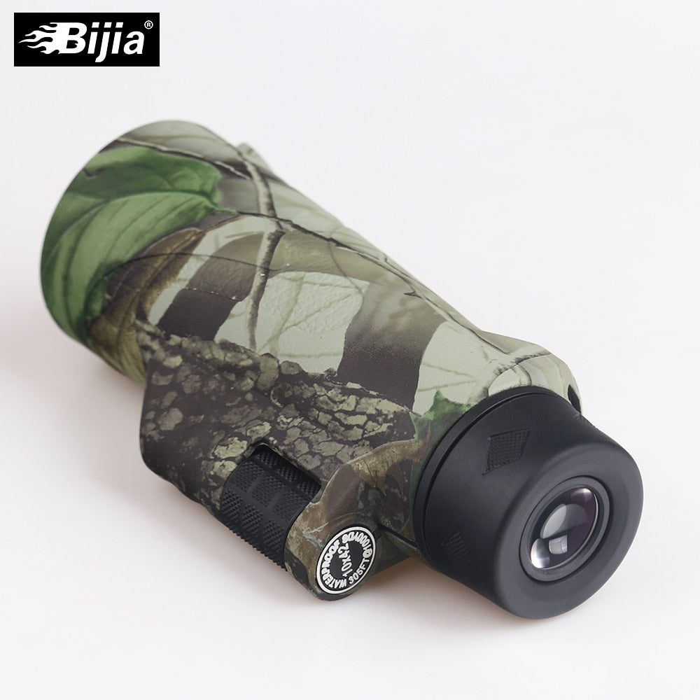 BIJIA 10x42 High Quality 4 colors Multi-coated BAK4 Prism monocular Hunting Bird Watching travel