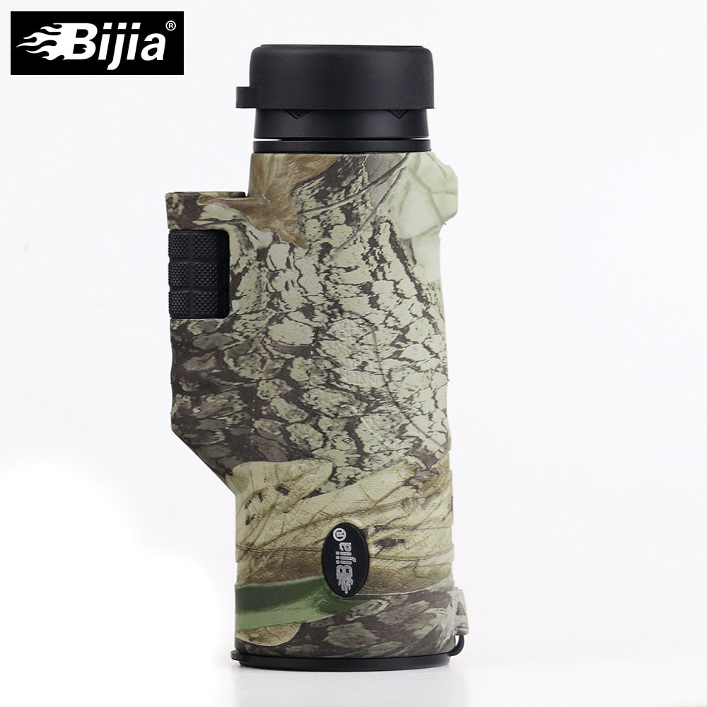 BIJIA 10x42 High Quality 4 colors Multi-coated BAK4 Prism monocular Hunting Bird Watching travel